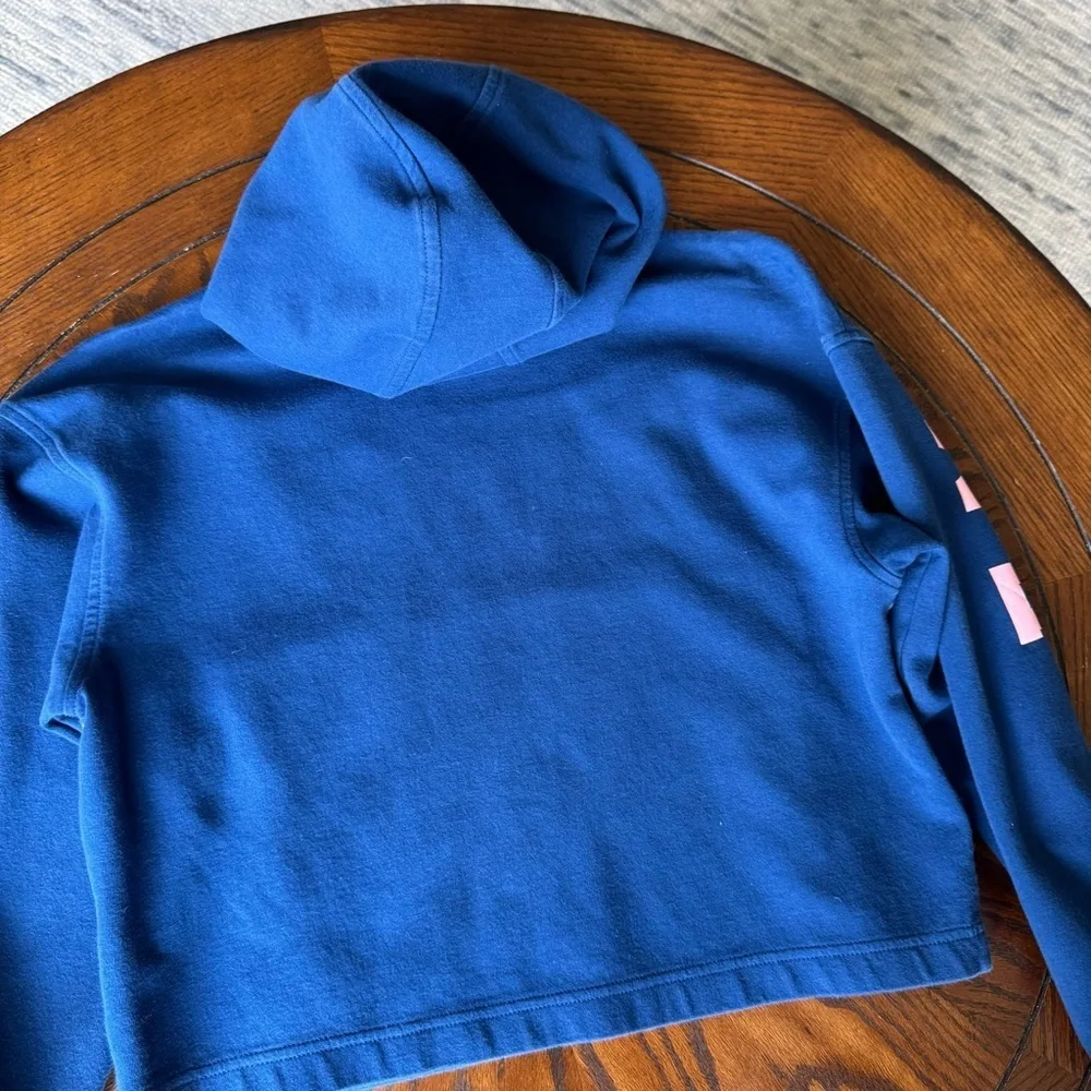 Old Navy Dynamic Fleece Cropped Graphic Hoodie for Girls